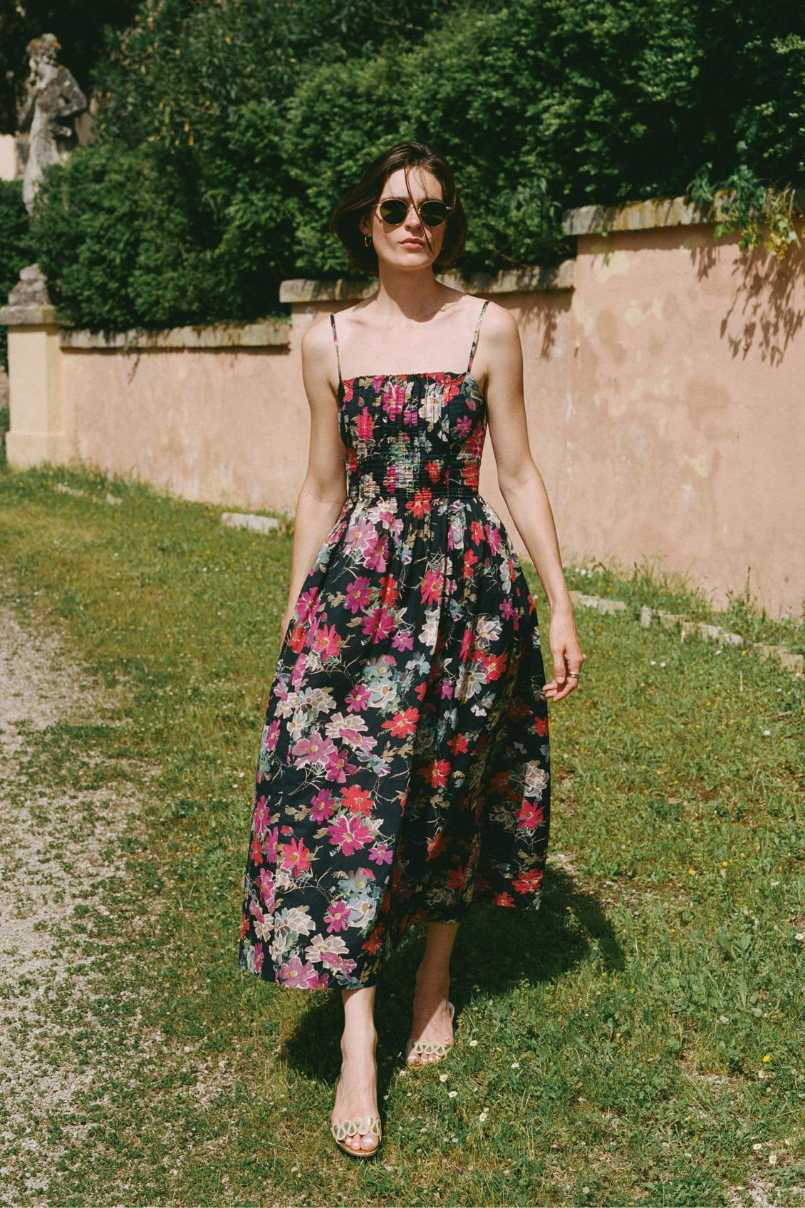 The Nile Dress | Cosmos Floral