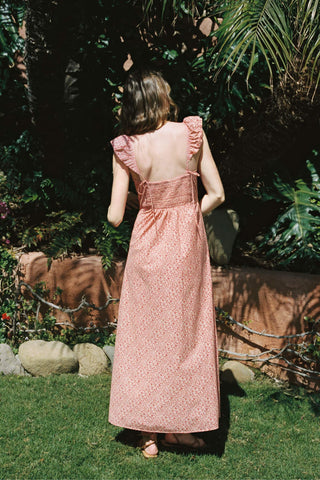 rouge pink dress Rose Pink Draped Gown