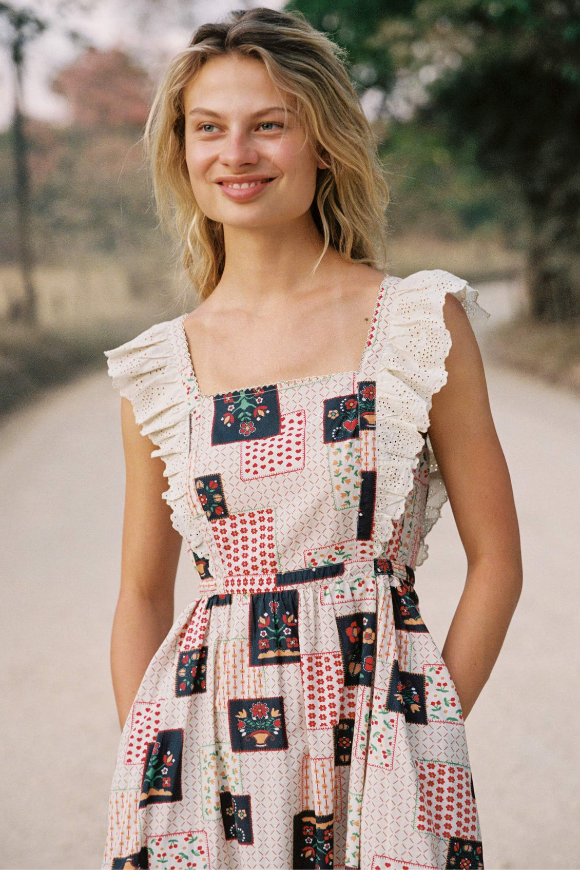 The Paz Dress | Garden Patchwork