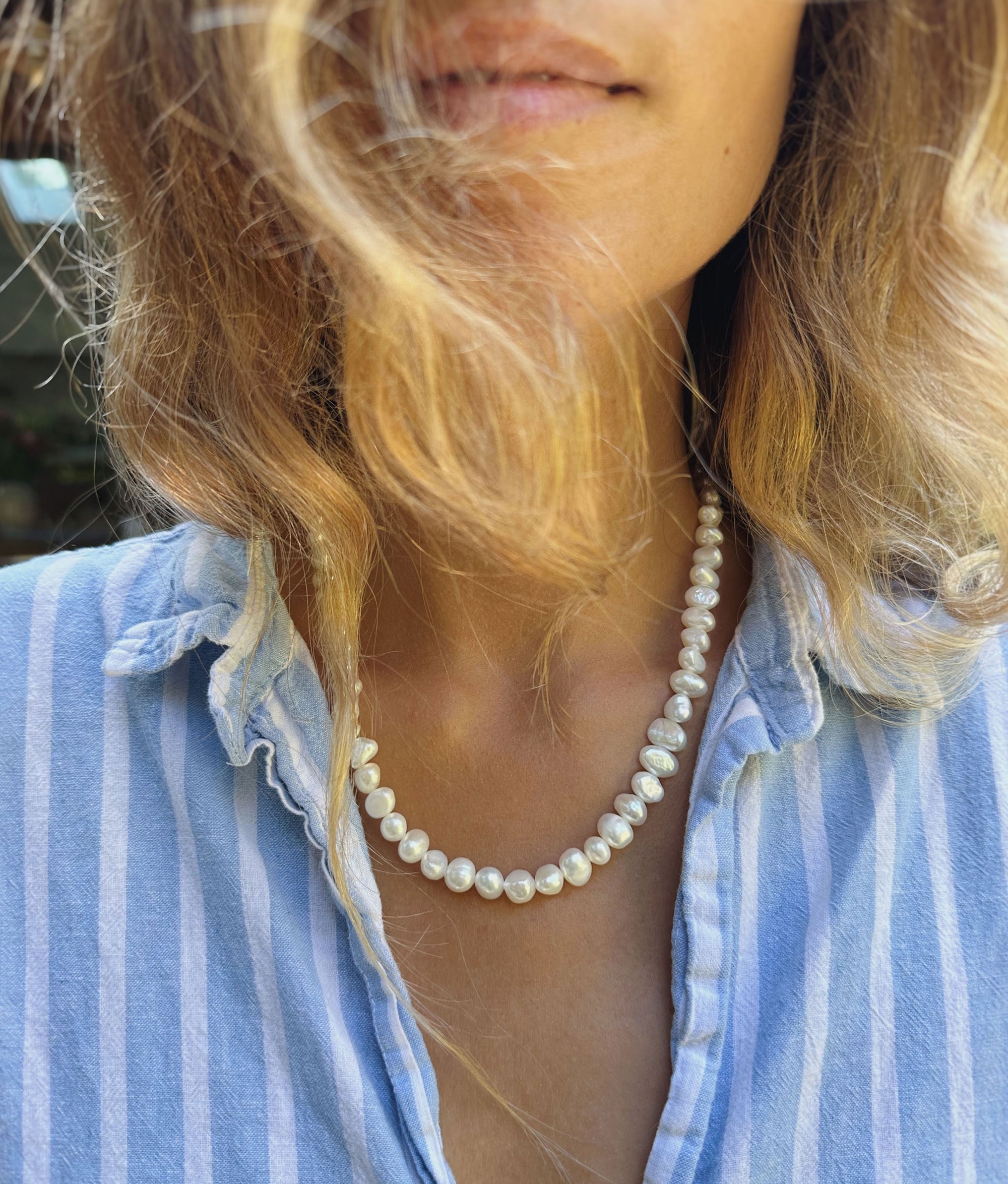 Pearl Necklace | Natural – Christy Dawn