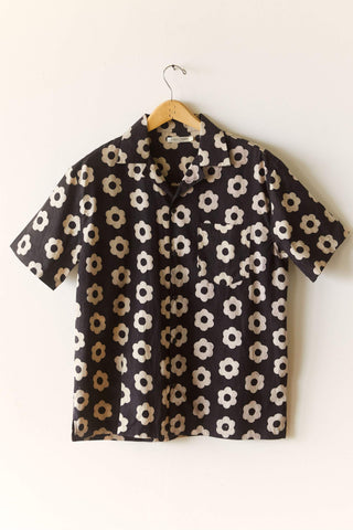 The Pedro Short Sleeve Shirt | Noir Daisy