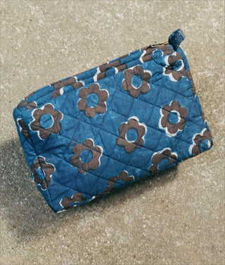 The Quilted Pouch | Indigo Blues