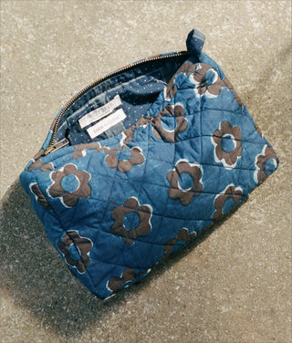 The Quilted Pouch | Indigo Blues