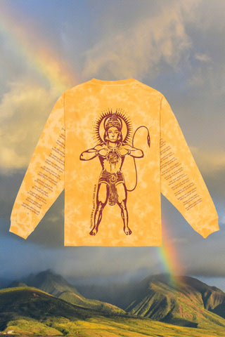 Regenerative Long Sleeve Tee | Hanuman Yellow