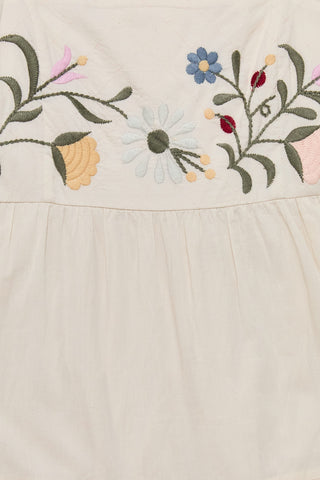 The Ren Dress | Ecru