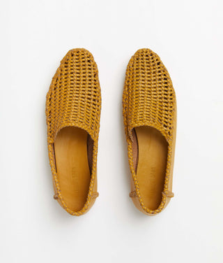 The Romy Loafer | Mustard Leather