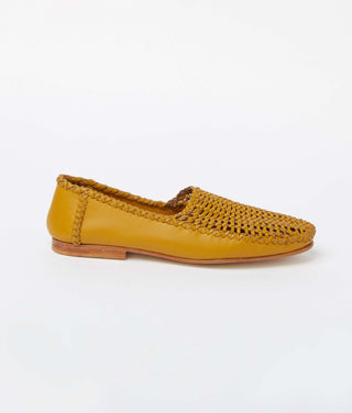 The Romy Loafer | Mustard Leather