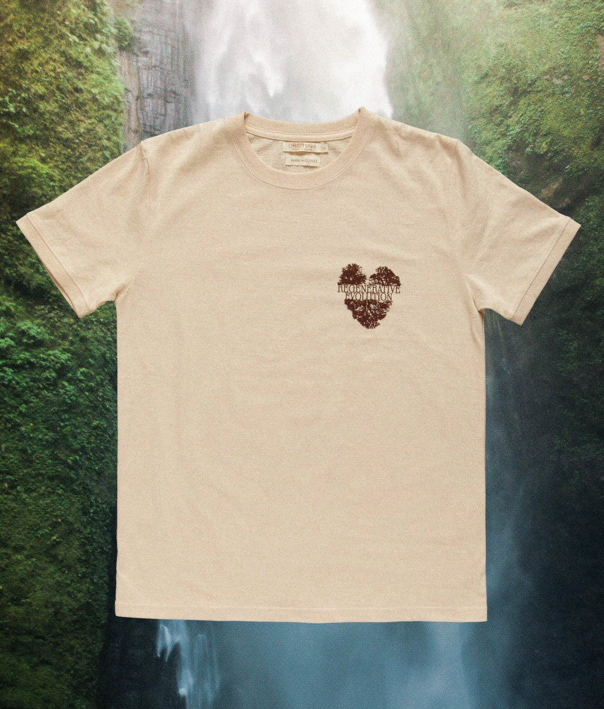 Rodale Short Sleeve Tee | Brown – Christy Dawn