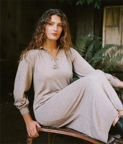 deres デレス Kristy paper cotton sweater deres Kristy/paper cotton