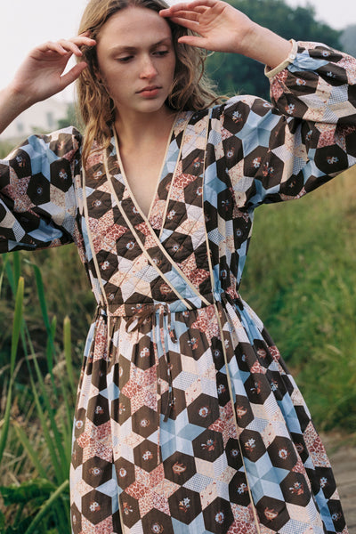 The Sona Dress | Solstice Patchwork – Christy Dawn