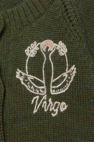 The Astral Cardigan | Virgo Emerald