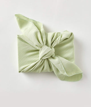 Upcycled Gift Wrapping | Honeydew Gingham