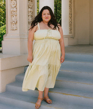 The Zuri Dress Extended | Lemongrass