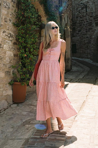 deres デレス Ellie エブリデイジャケット The Adele Dress | Raspberry Vine – Christy Dawn