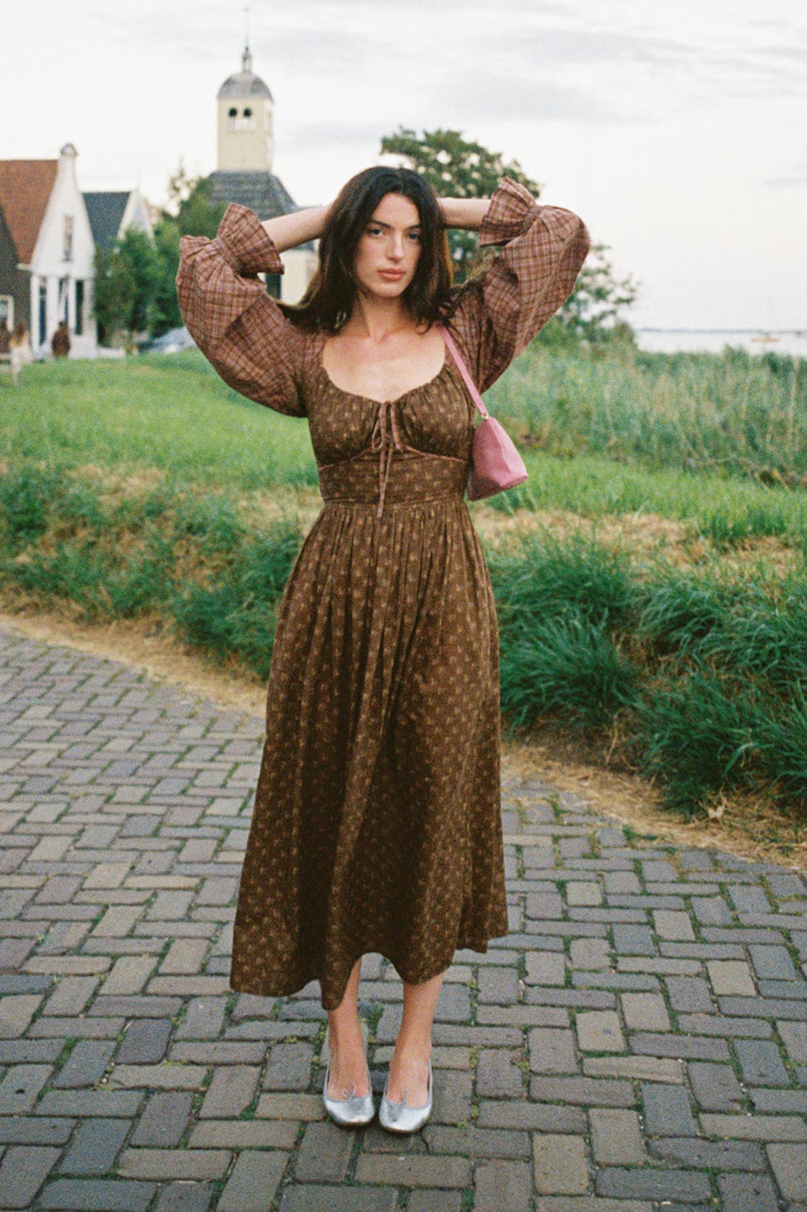 ネオプレン ノースリーブ ロングジョン　レディース The Gabriela Dress | Hickory Ditsy – Christy Dawn