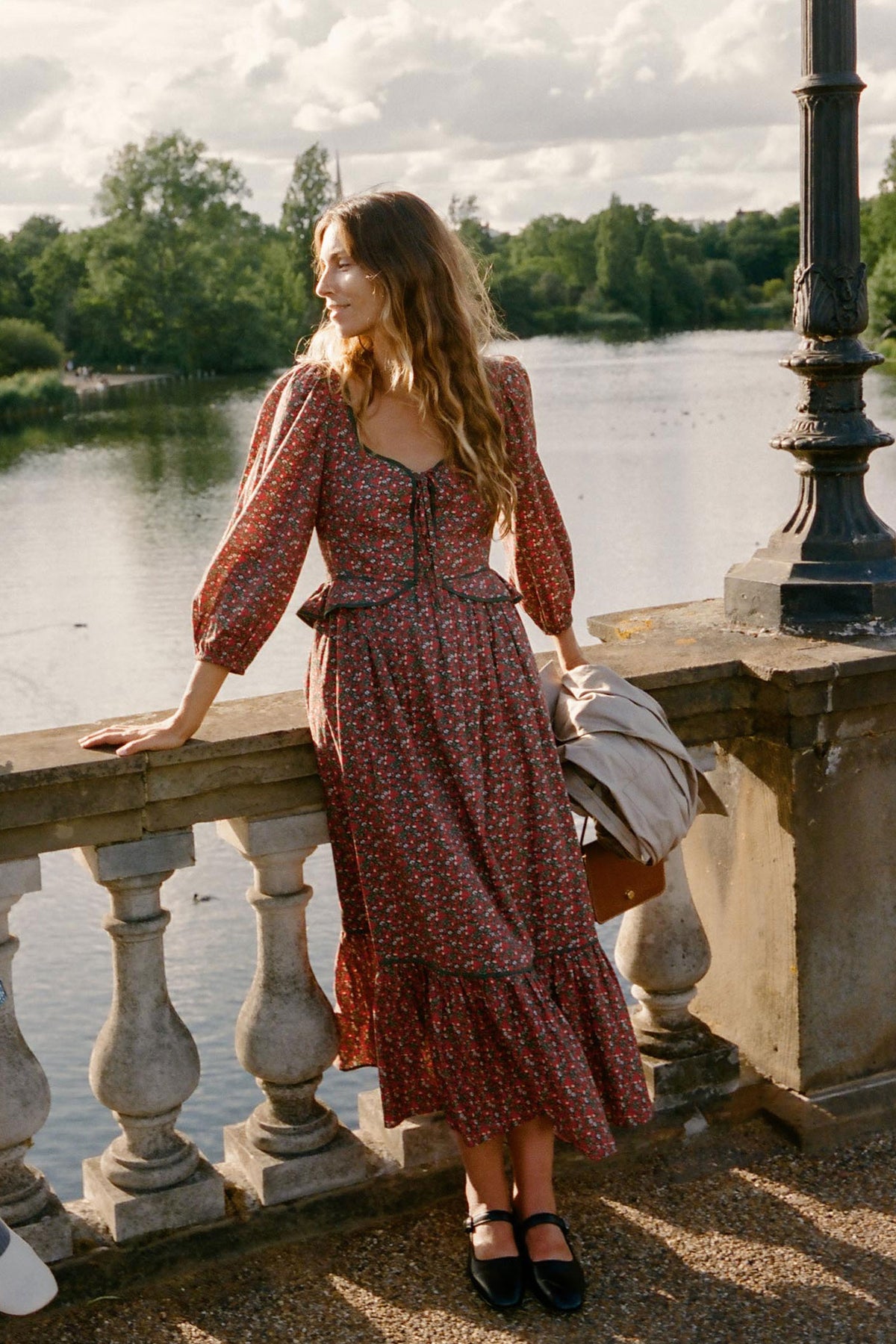 The Narcissa Dress | Evergreen Apple Harvest