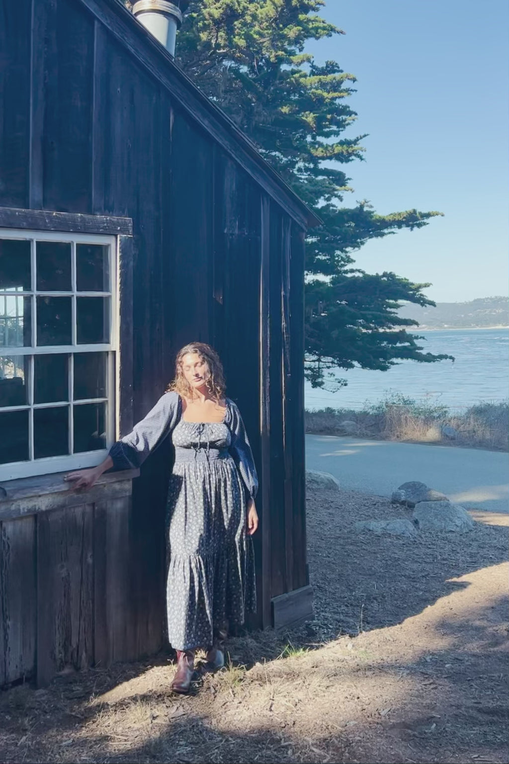 The Jennica Dress | Oat Straw Blue – Christy Dawn