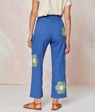 The Aiden Pant | Royal Patchwork