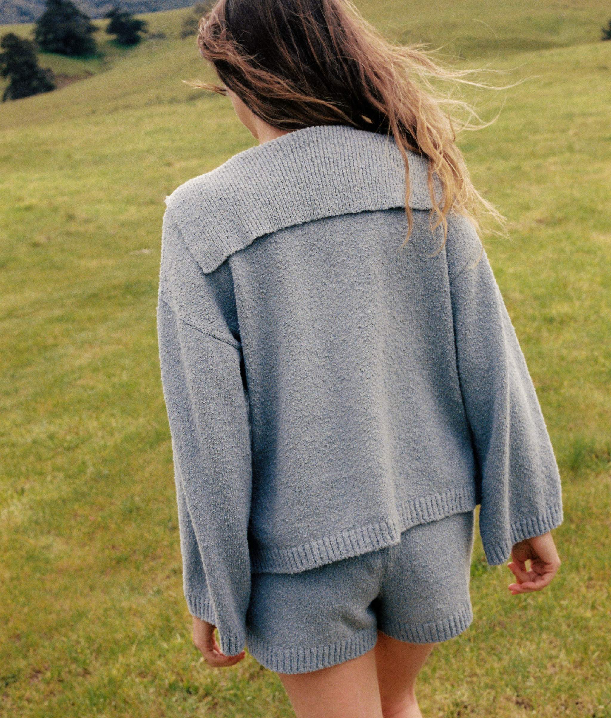 The Aura Sweater | Mineral Boucle – Christy Dawn