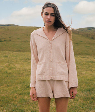 The Aura Sweater | Linen Boucle
