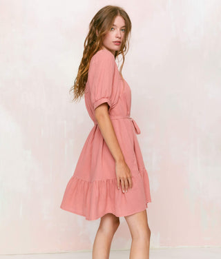 The Berkley Dress | Santa Fe Pink
