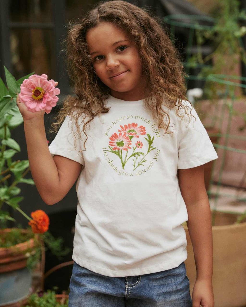 The Earth Tee Kids | Floral – Christy Dawn