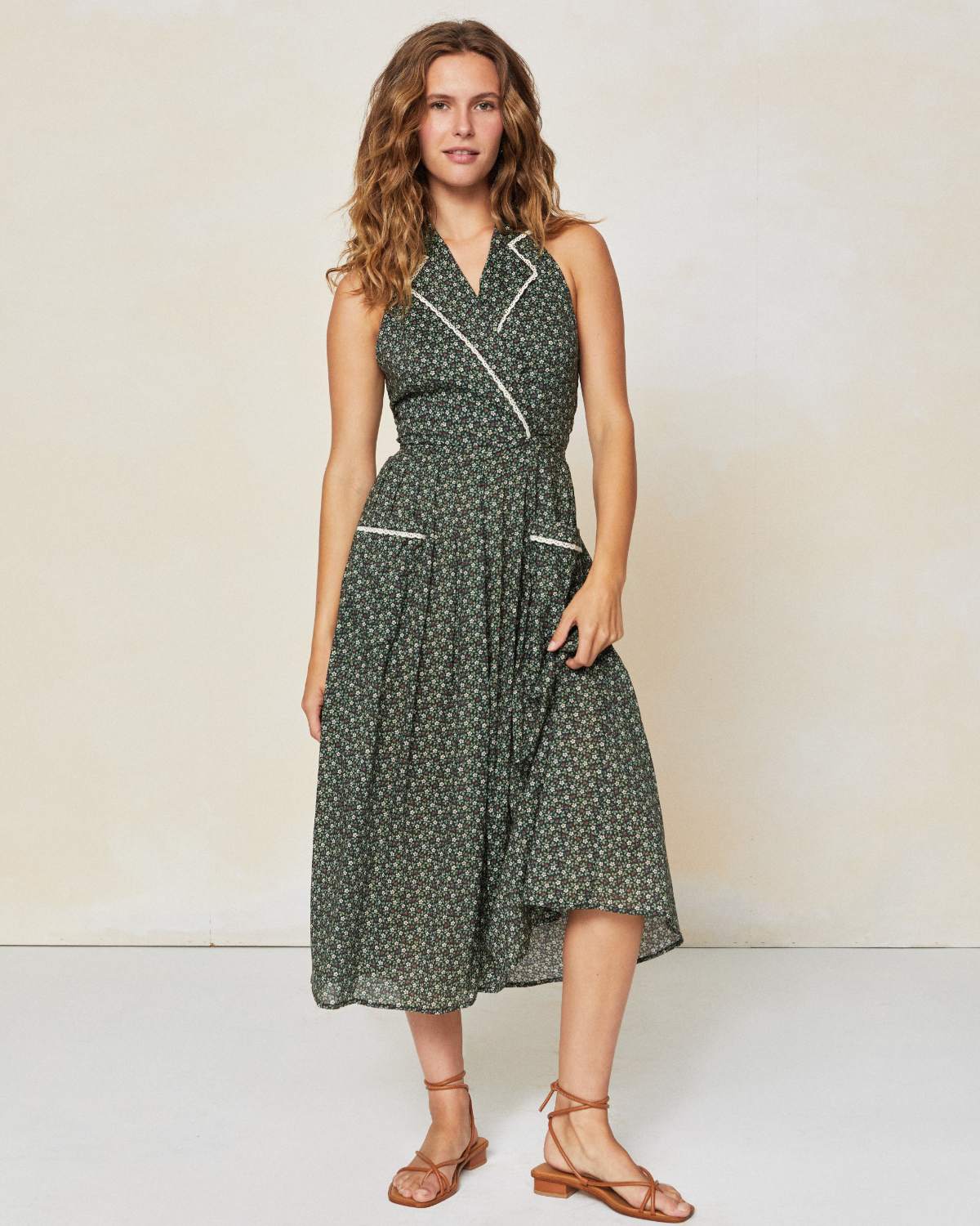 The Fiona Dress | Night Strawberry  Christy Dawn