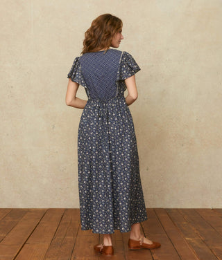The Greta Dress | Oat Straw Blue