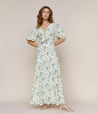 The Honey Dress | Lilies in Bloom Silk Christy Dawn The Honey Dress | Lilies in Bloom Silk Christy Dawn