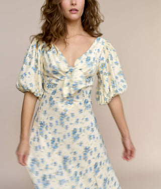 The Honey Dress | Lilies in Bloom Silk Christy Dawn The Honey Dress | Lilies in Bloom Silk Christy Dawn