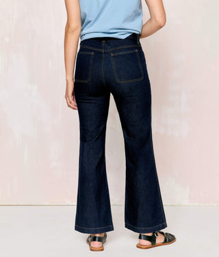 MID Rise Pocket Stretch Flare Jeans - China Jeans and Jean price