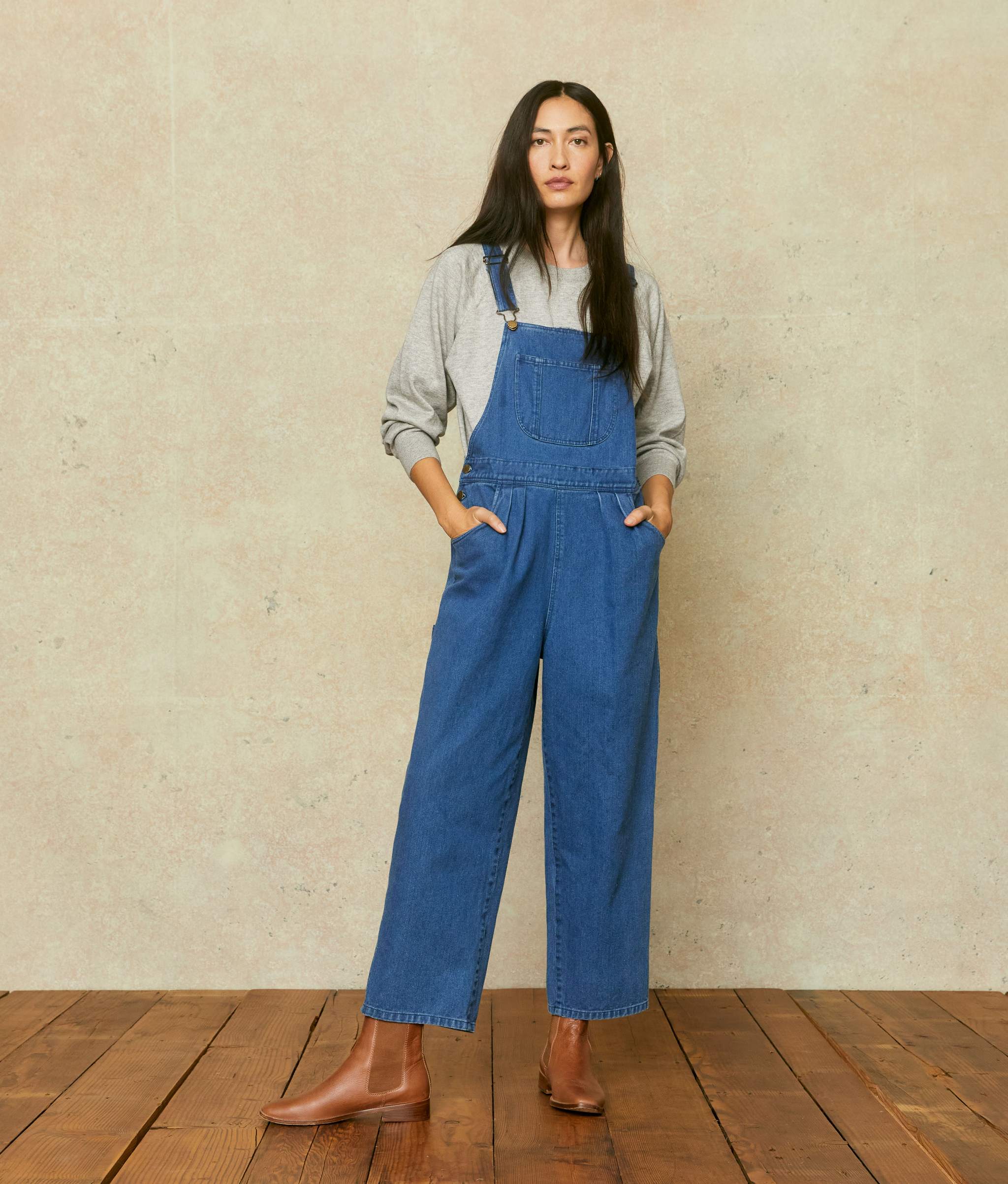 The Nicole Overall | Denim