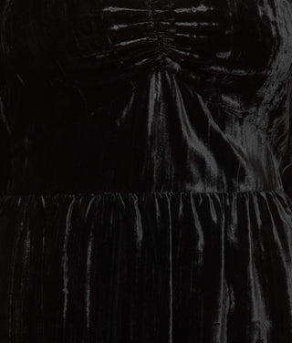 The Peyton Dress | Noir Velvet