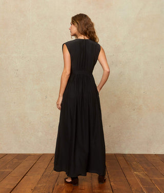 The Rosemary Dress | Midnight Silk