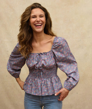 The Sammi Blouse | Lilac Blooms