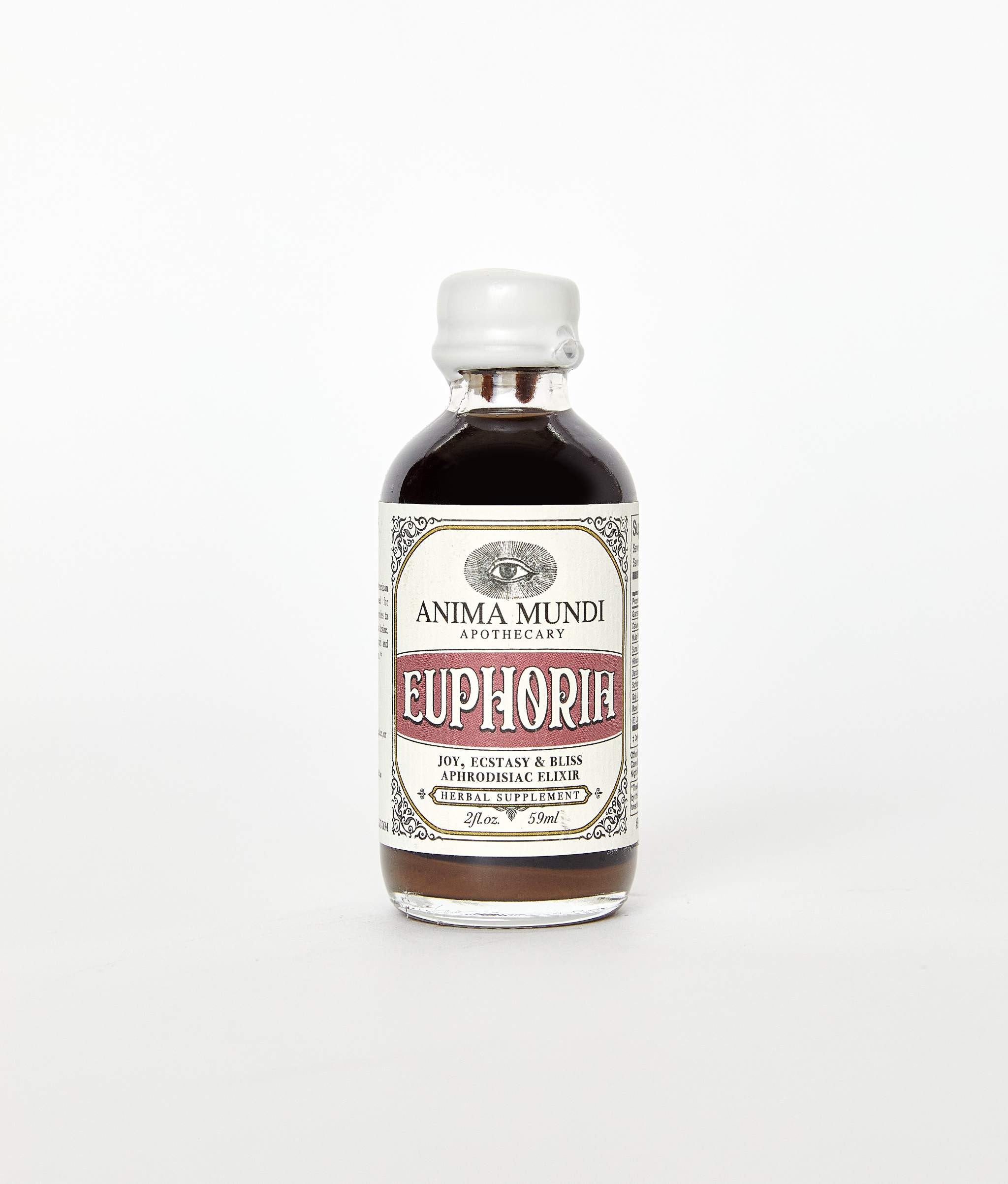 Euphoria Aphrodisiac Vegan Elixir joy ecstasy bliss