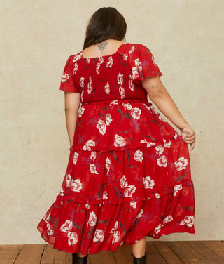 The Tamara Dress Extended | Painted Ruby